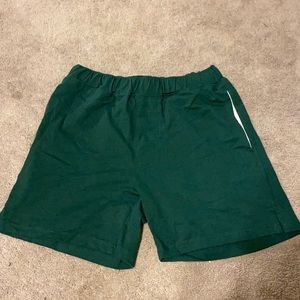 Men’s Green Urban Outfitters 5’ Shorts